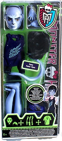 Monster High kiegészítő szett, Puma -  MATTEL