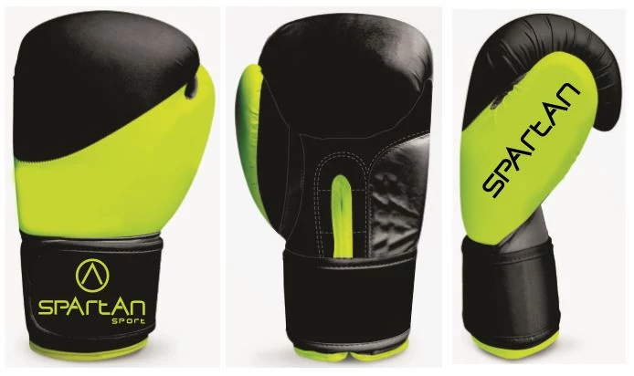 Bokszkesztyű, 10 unciás SPARTAN YELLOW
