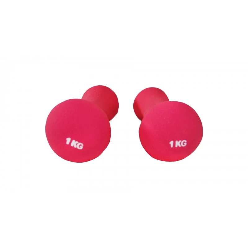 Kézisúlyzó 2x1 kg, neopren S-SPORT 1687