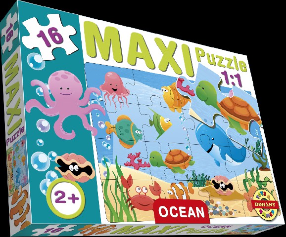 Maxi puzzle 16 db-os - 640 ÓCEÁN