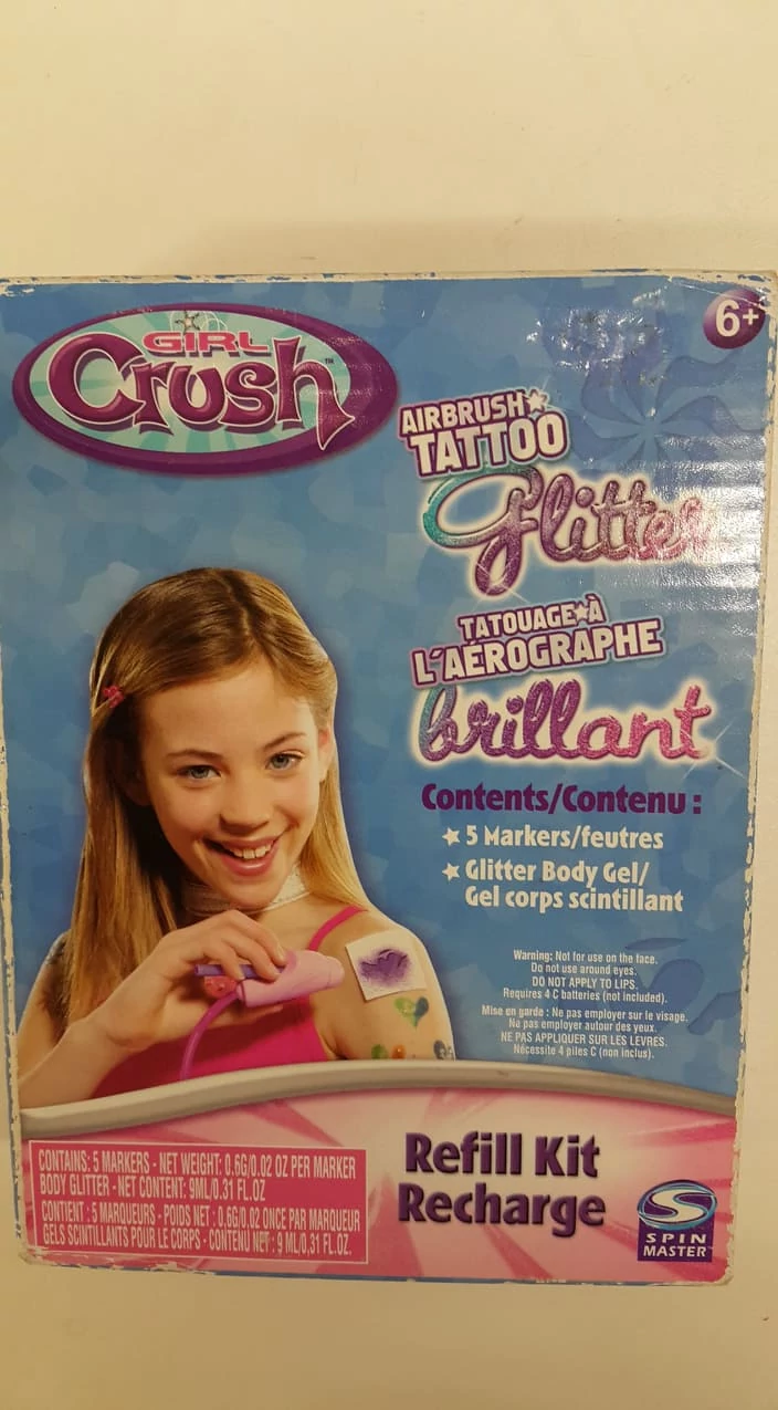 Utántöltő Airbrush tetoválás fújó készlethez